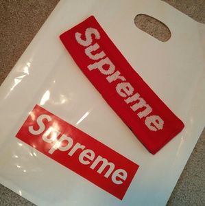 Supreme Headband Red
